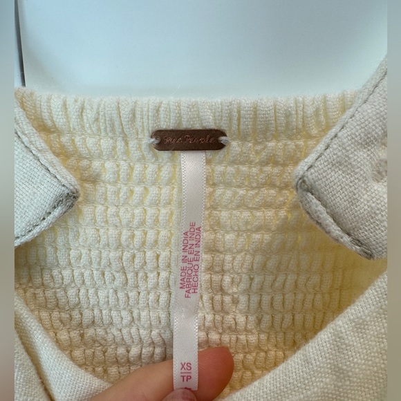 Free People Delilah Romper Dress in Cream - XS - Picture 7 of 9